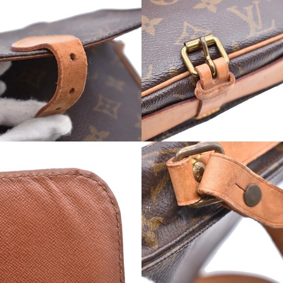 LOUIS VUITTON Mini Cartouchiere Shoulder Bag Monogram Leather BN M51254 80AA032 - Picture 9 of 15